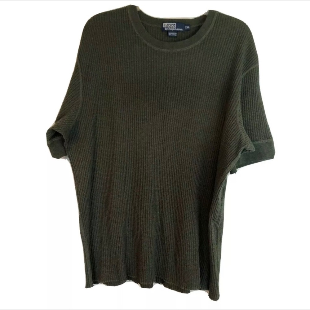 Ralph Lauren Polo Waffle Thermal Shirt Cotton XXL